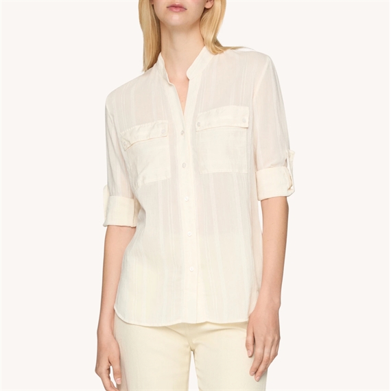 Dondup Camica Skjorte, Off White 